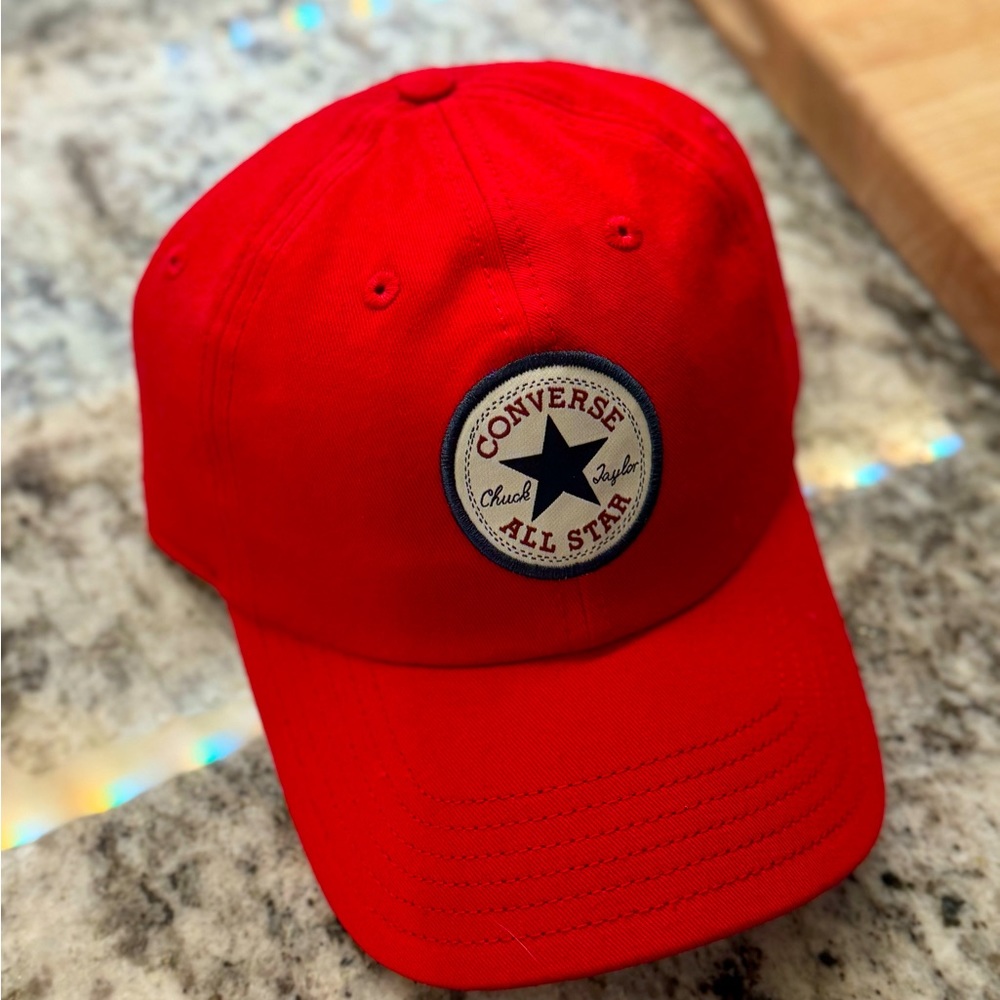 New Men’s red Converse hat, cap.
